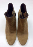Cole Haan Size 10.5 Brown Suede Ankle Boot