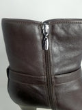 Clarks Size 11 Brown Heeled Boots NWOB