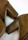Cole Haan Size 10.5 Brown Suede Ankle Boot