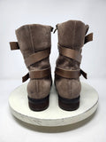 Alberto Fermani Size 10 (41) Suede Taupe Boots