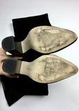 Calvin Klein Size 10 Black Suede Boots