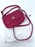 Marc Jacobs Pink Leather Crossbody Purse