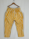 Big Bud Press Size 2XL Yellow & White Stripe Work Pants