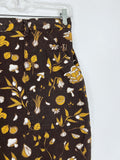 Big Bud Press Size 6XL (38W) Brown & Yellow Mushrooms Pants