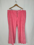 Rachel Antonoff Size 26 Pink Pants NWOT