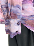 Dynamite Size XL (16/18) Purple Marbled Shirt