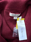 Beyond Threads Size 1X (18/20) Scarlet Red Sweater NWT