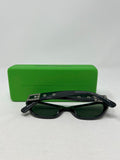 Fashion Brand Company Black Plastic Sunglasses w/ Case NWOT