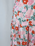 Free Assembly Size XXXL (24) Pink & Orange Floral Dress NWT