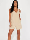 Fashion Nova Size 18 Light Brown Romper