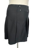 Shein Size 3X (20W) Black Skull & Bones Mini Skirt