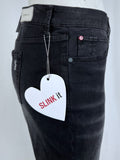 Slink Size 18 Black Distressed Skinny Jeans NWT