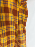 ace&jig Size 3X (24) Yellow & Red Madras Plaid Dress