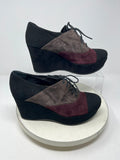 Melin Size 10 (41) Black & Burgundy Block Color Shooties NWOB