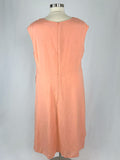 Jessica London Size 24W Peach Linen Dress