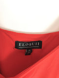 eloquii Size 22 Red Wrap Dress