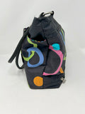 Baggallini Black Multi-Color Tote