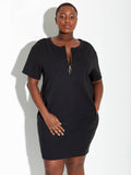 See Rose Go Size 2X  Black Dress