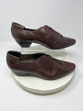 Josef Seibel Size 11 (42) Brown Crinkle Leather Shootie
