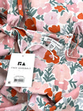 Free Assembly Size XXXL (24) Pink & Orange Floral Dress NWT