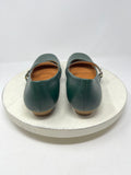 Chocolat Blu Size 10 (41) Hunter Green Pebbled Mary Jane Pumps