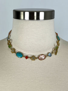 Vintage Ralph Lauren RLL Multi-Color Convertible Bracelets Necklace Set