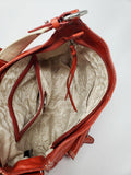 Francesco Biasia Red Leather Shoulder Purse