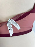 Cantiq Size XXXL Pink & Burgundy Bra NWOT