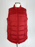 J.Jill Size 2X (20/22) Red Puffy Down Vest