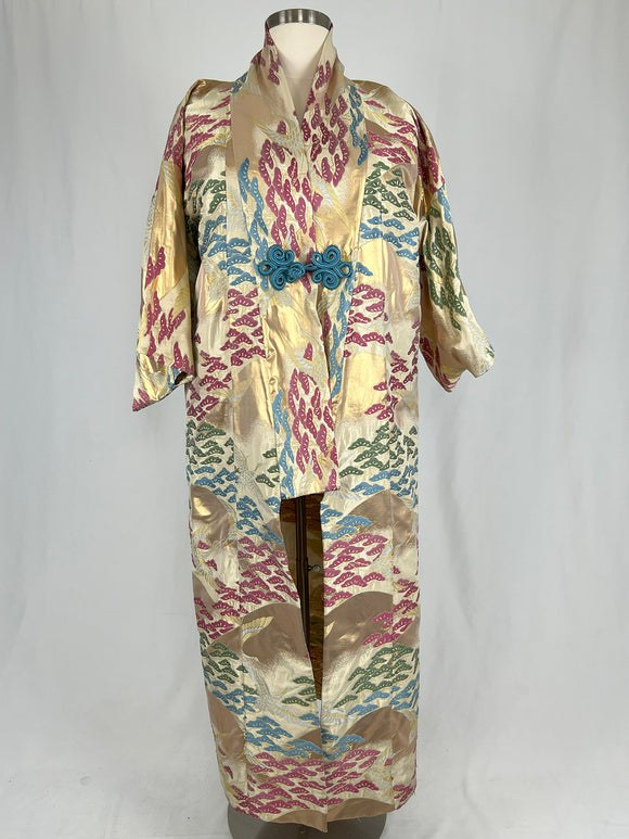 F.R.S. For Restless Sleepers Size Open Gold Kimono