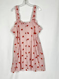 Shein Size 3X Pink & Red Strawberry Mini Dress