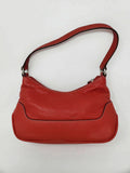 Wilson's Leathers Red Leather Mini Shoulder Purse