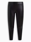 Torrid Size 2X (18/20) Black Faux Leather Leggings