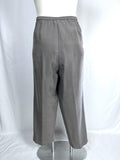 Eileen Fisher Size 1X (18) Taupe/Gray Pants Jacket Suit Set