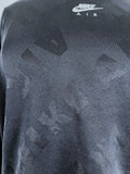 Nike Air Size 22 (2X) Black & White Shadow Print Shirt