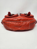 Francesco Biasia Red Leather Shoulder Purse