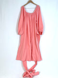 Loud Bodies Size 3X Pink Wrap Waist Dress