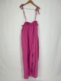 Selva Negra Size XL Pink Jumpsuit NWT