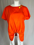 Metamorphoza Open Size Orange Tunic