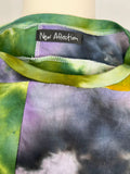 New Affection Size XXL (22/24) Purple & Green Tie-Dye Shell