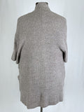 Barefoot Dreams Size Open Gray Knit Cardigan NWT