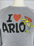 Size 2XL (18W) Gray ARLO Screen Print Sweatshirt