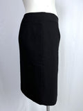 Vintage Talbots Size 16 Black Mini Skirt