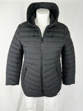 Bernardo Size 16 Black Hooded Puffer Coat