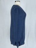 Beyond Threads Size 1X (18/20) Blue Sweater NWT