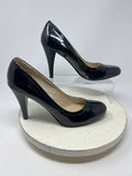 Fitzwell Size 11W Black Patent Pumps