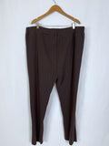 Wray Size 5X Brown Ribbed Pants NWOT