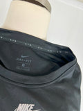 Nike Air Size 22 (2X) Black & White Shadow Print Shirt