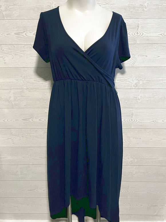 Torrid Size 2 (18/20) Navy Dress