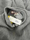 Beyond Threads Size Open Ash Gray Poncho NWT